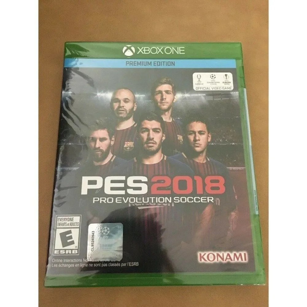 PES 2018 Pro Evolution Soccer 2018 XBOX One NEW